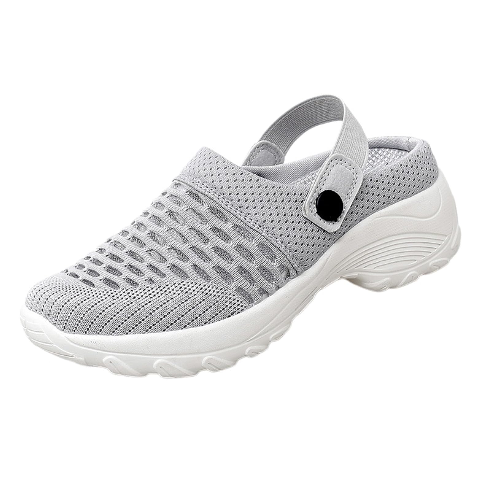 Mules Mesh Homme Sans Dos - Chaussures de Marche Faciles à Enfiler Confort 41