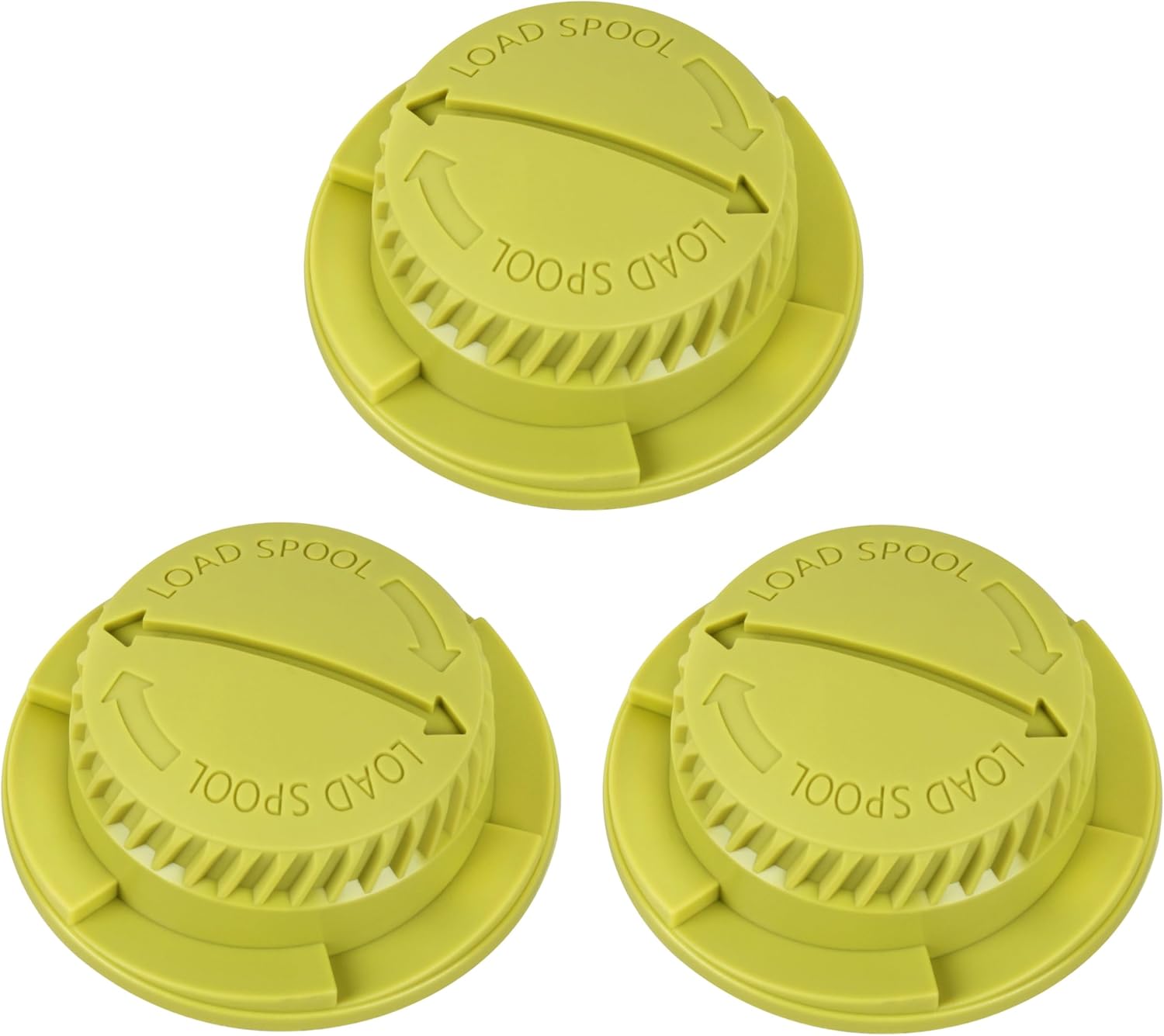 Ryobi Weed Wacker Bump Knob Replacement: 3-Pack Green 530455002 for Easy Line Feed Trimming
