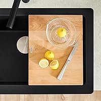 Vista 4 de BLANCO, 235010 Tabla de cortar flotante IKON Bechwood