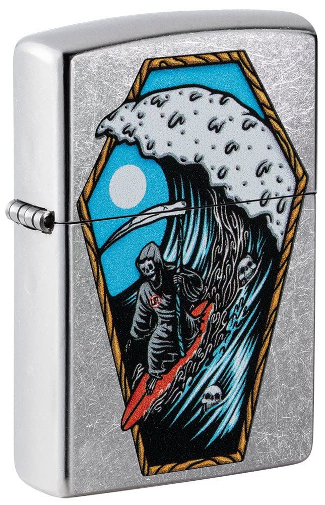 Zippo Reaper Surfer Design Windproof Pocket Lighter