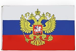 AZ FLAG - Russia With Eagle Flag - 3x5'