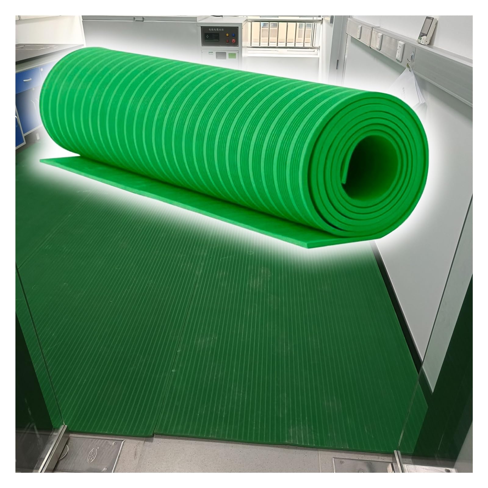 Tapis haute tension isolant pour sécuriser les tableaux électriques