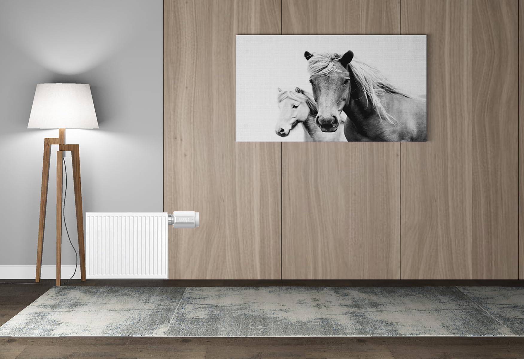 Válvula TRV Zigbee, termostática Inteligente para radiador