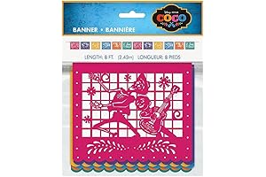 Disney Coco Party Block Banner (8 Ft.)