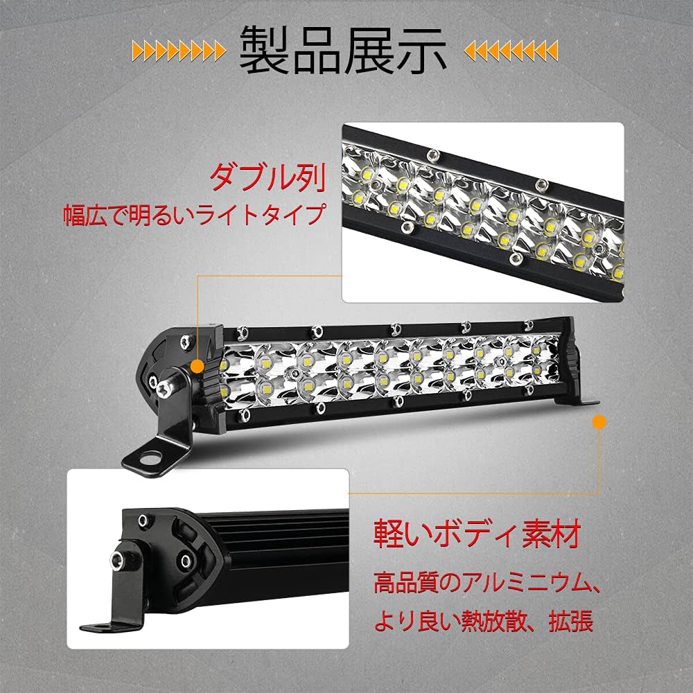 Amazon.co.jp: ブレイブ・ウェイ LED 作業灯 ワークライト LED