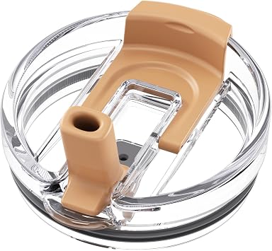 Zenbo 2-in-1 Replacement Lid Press-In Leakproof Flip Straw & Sip Top, Compatible for Yeti 30oz/35oz/42oz Tumbler Lids, Fit for Hydraflow/Hydrapeak 40oz and REDUCE 40oz/50oz Tumblers