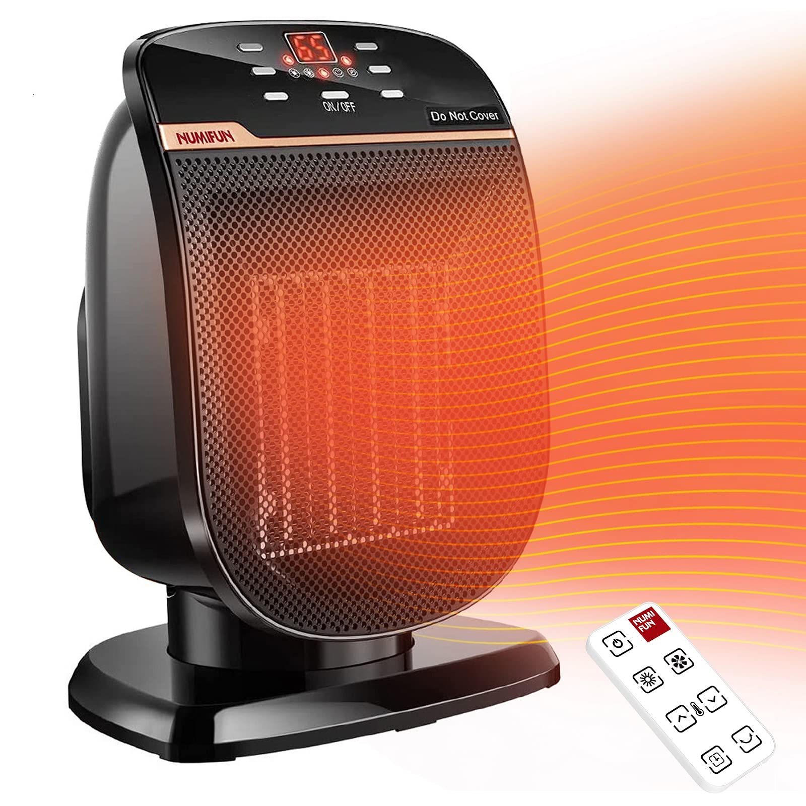 Buy Space Heater Digital Electric Heater with Thermostat Small Portable