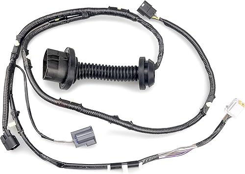 Conjunto de arnés de cables de puente de puerta derecha del lado del pasajero trasero para Ford F150 Crew Cab 2009-2014, 9L3Z-14630-CAA,