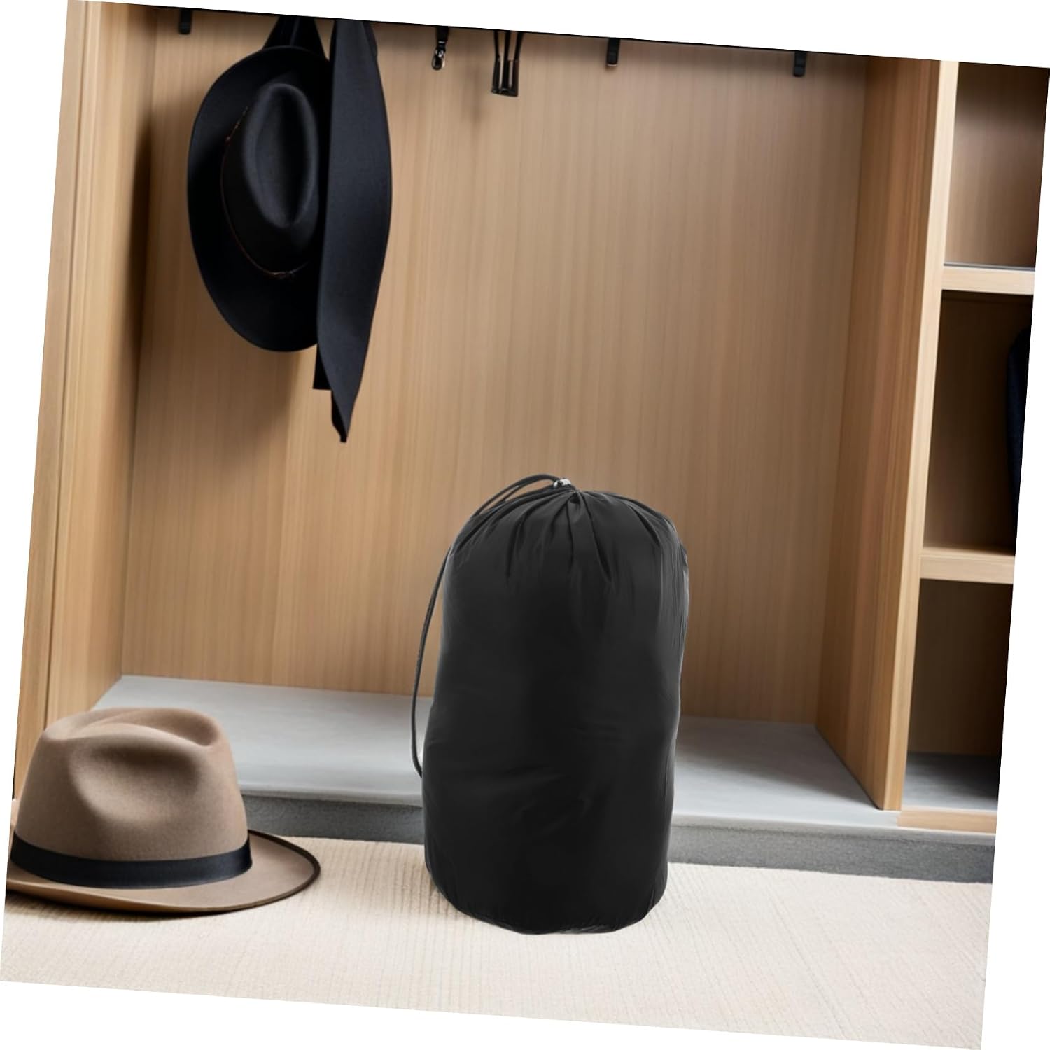Waterproof Nylon Drawstring Storage Pouch Xmas for Travel Camping image 5