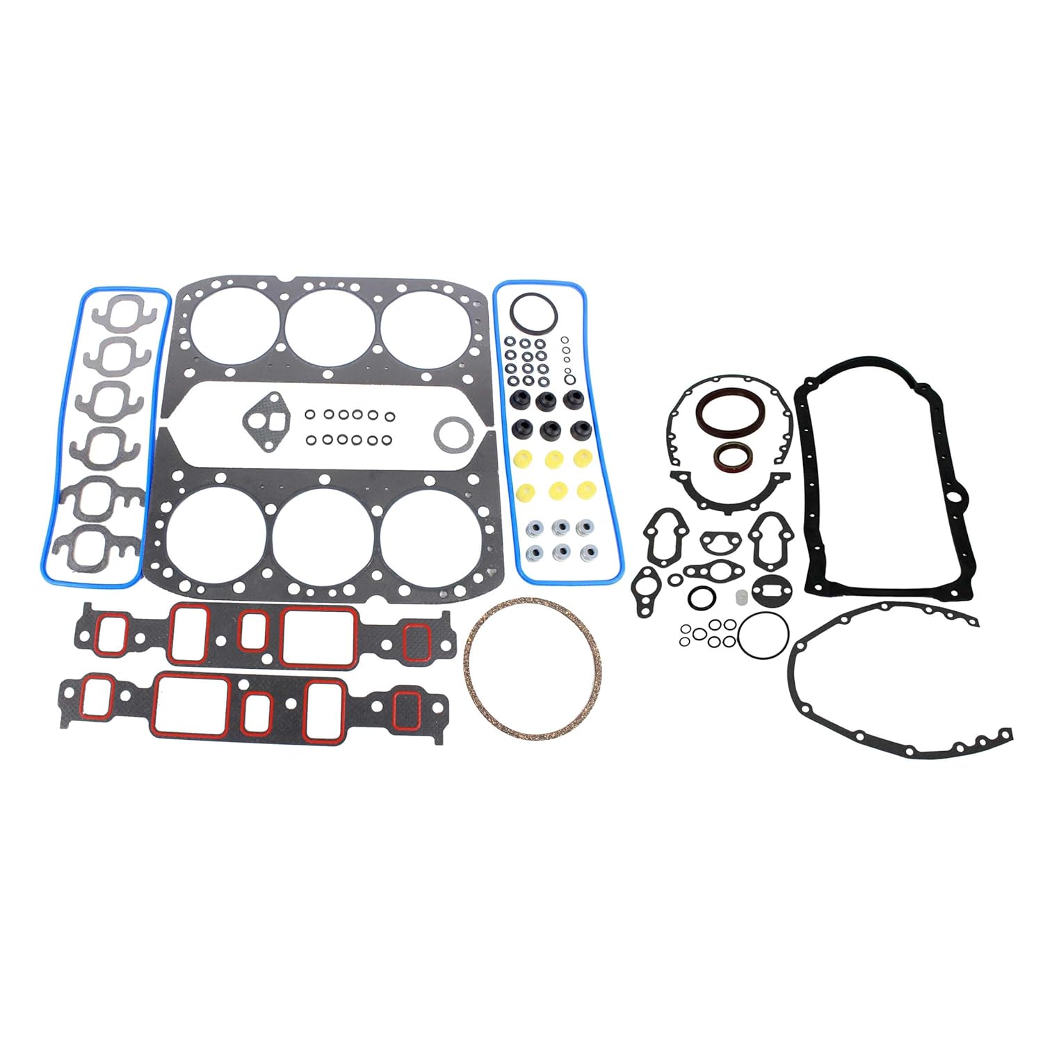 DNJ FGK3128 Full Gasket Set for 1994-1996 Chevrolet, GMC Astro, C1500, C2500 4.3L V6 12V OHV 262cid