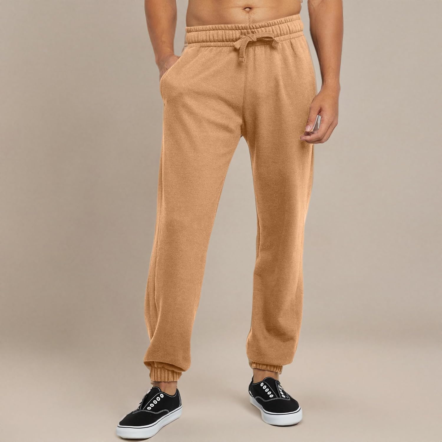 Hanes Originals Men’s Jogger Sweatpants, Heavyweight Fleece Joggers with Pockets, 30" Inseam - Image 7