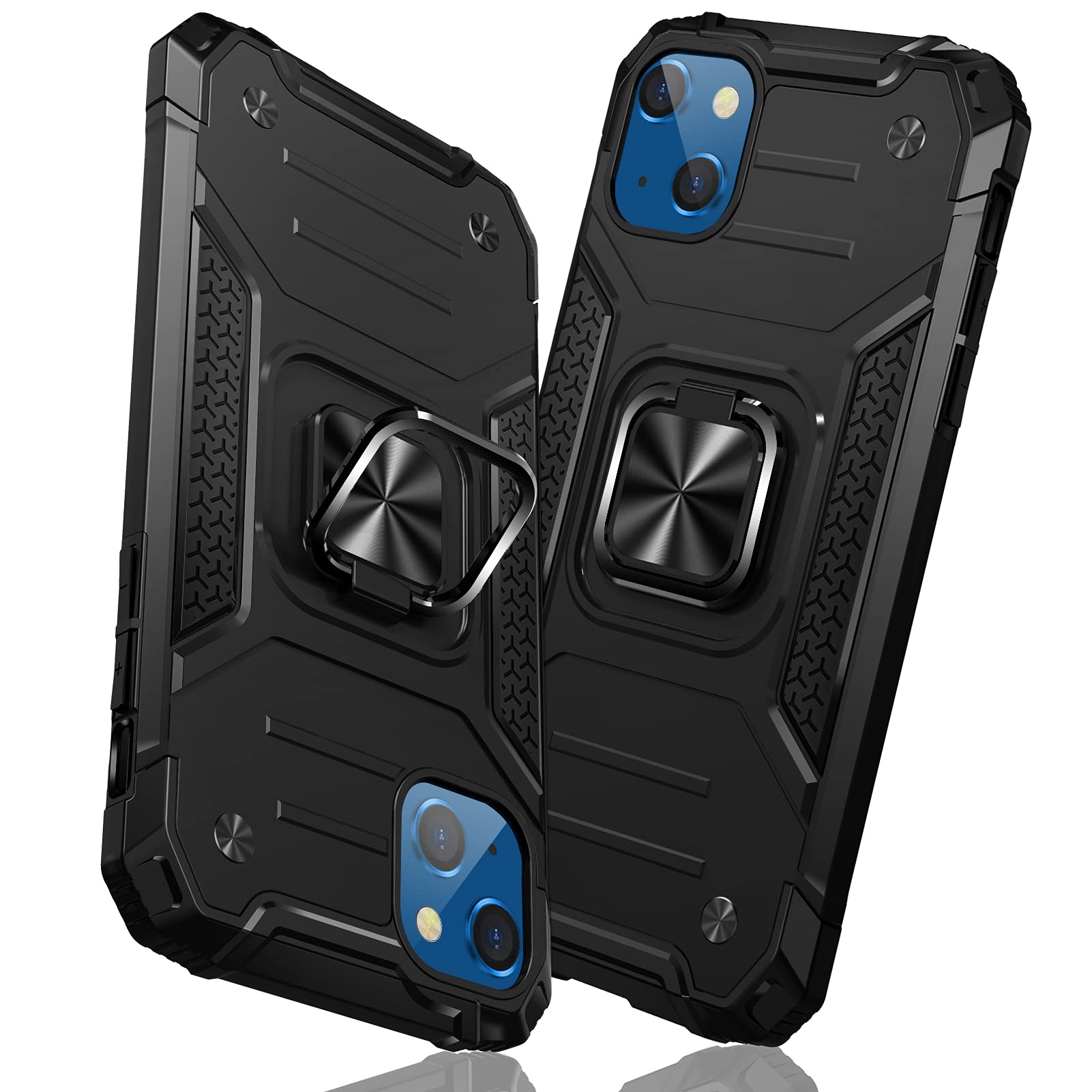 Amazon.co.jp: TMUJWS iPhone 13 用ケース リング 衝撃吸収 耐衝撃 TPU