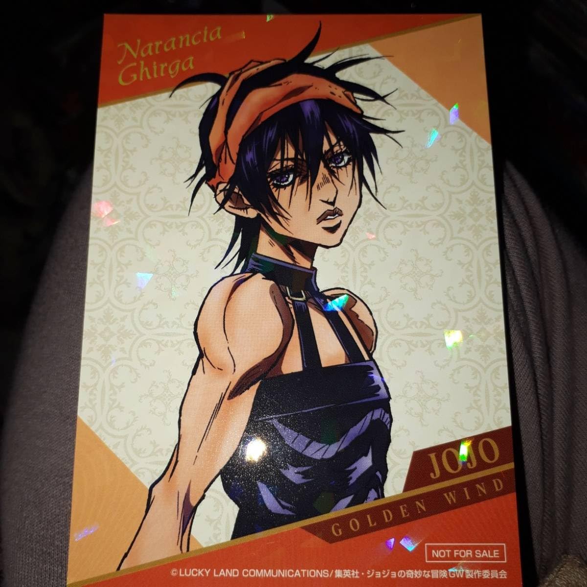 Amazon.co.jp: ジョジョの奇妙な冒険 黄金の風 イラストカード