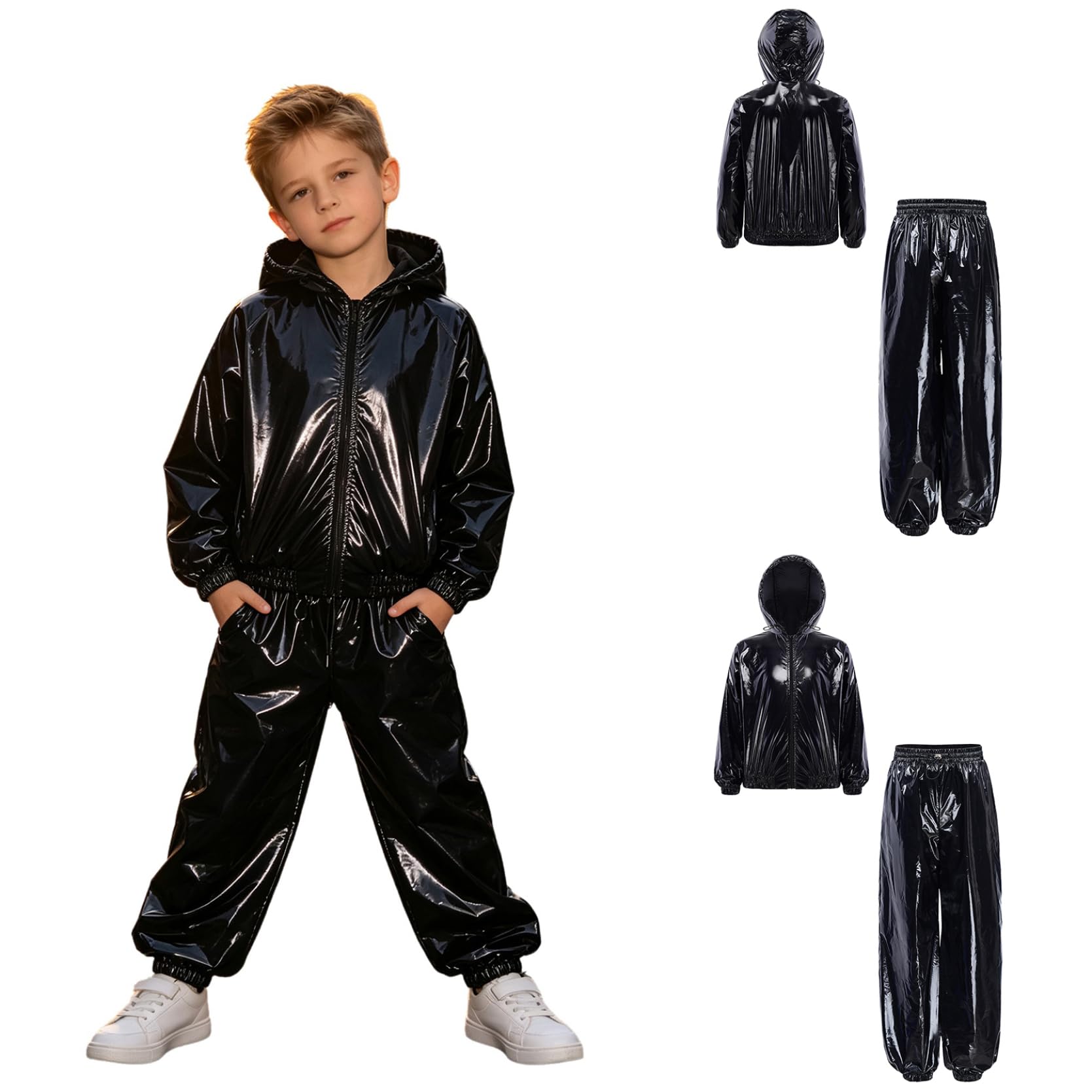 inlzdz Bambina Completi Da Bambino Tuta Ragazzo Completo Top E Pantaloni