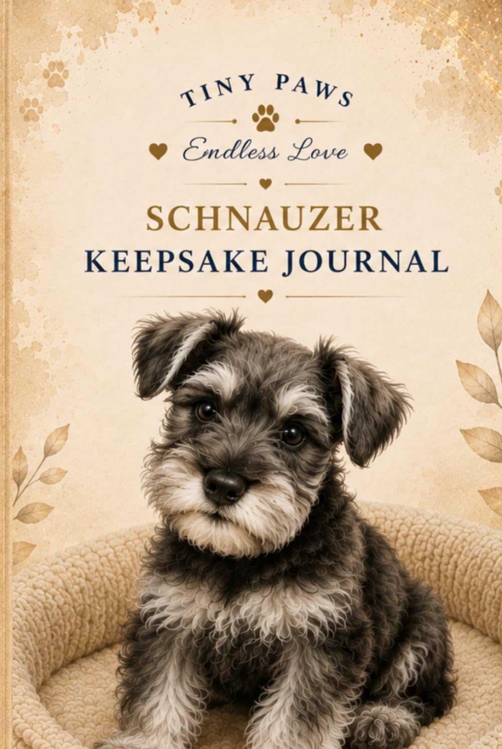 Tiny Paws - Endless Love: Schnauzer Keepsake Journal