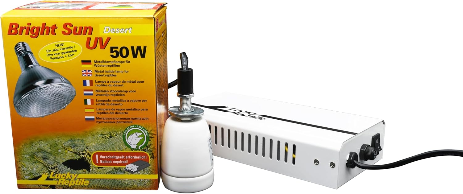 Lucky Reptile Bright Sun Uv Desert 50 Watt