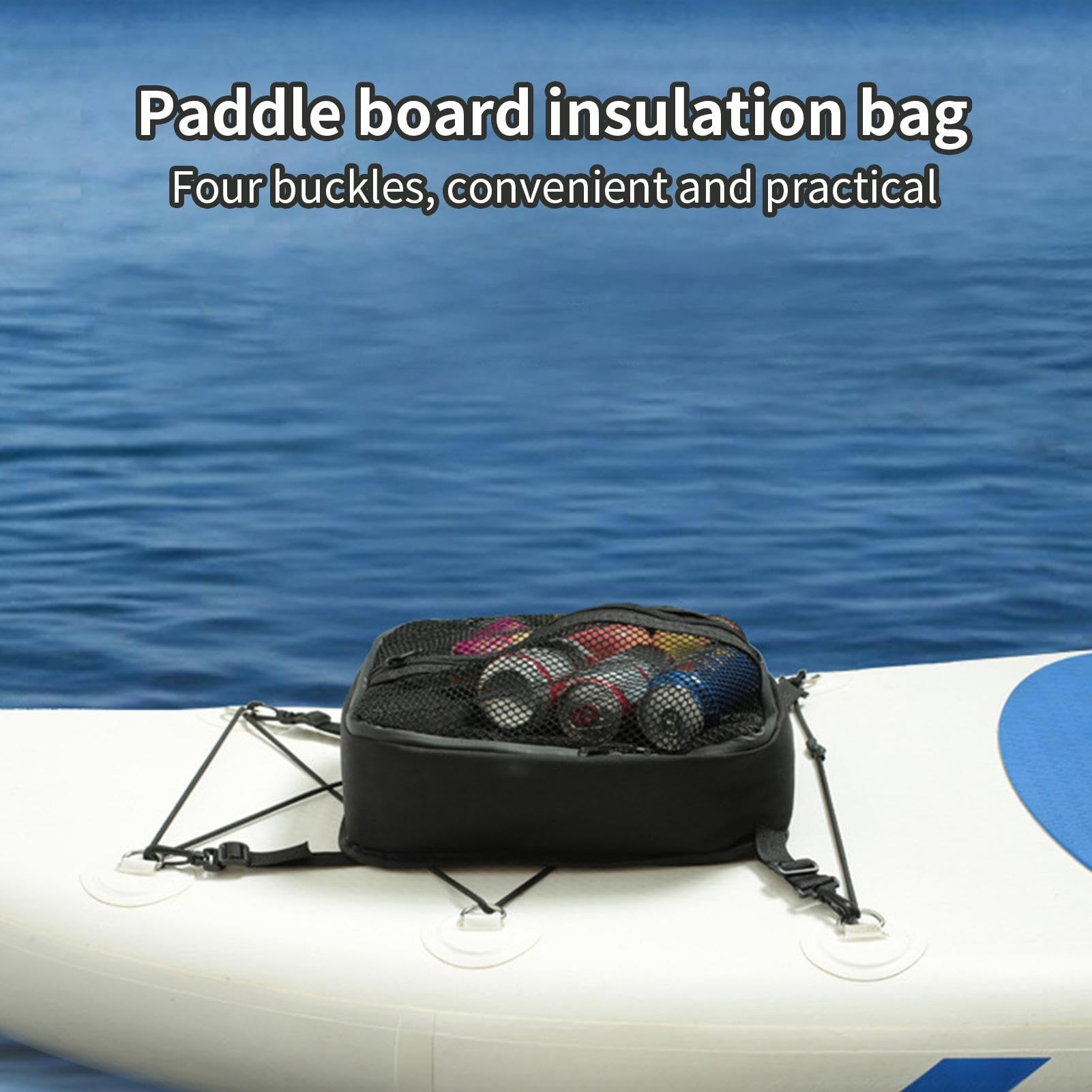 Wasserdichte Paddle Board Kühltasche | Wasserdichtes Zubehör für Paddleboards | Aufbewahrungstasche für Paddleboard-Ausrüstung - Für Stand-Up-Paddeln Outdoor-Abenteuer Reisen Urlaub Wassersportaktivit