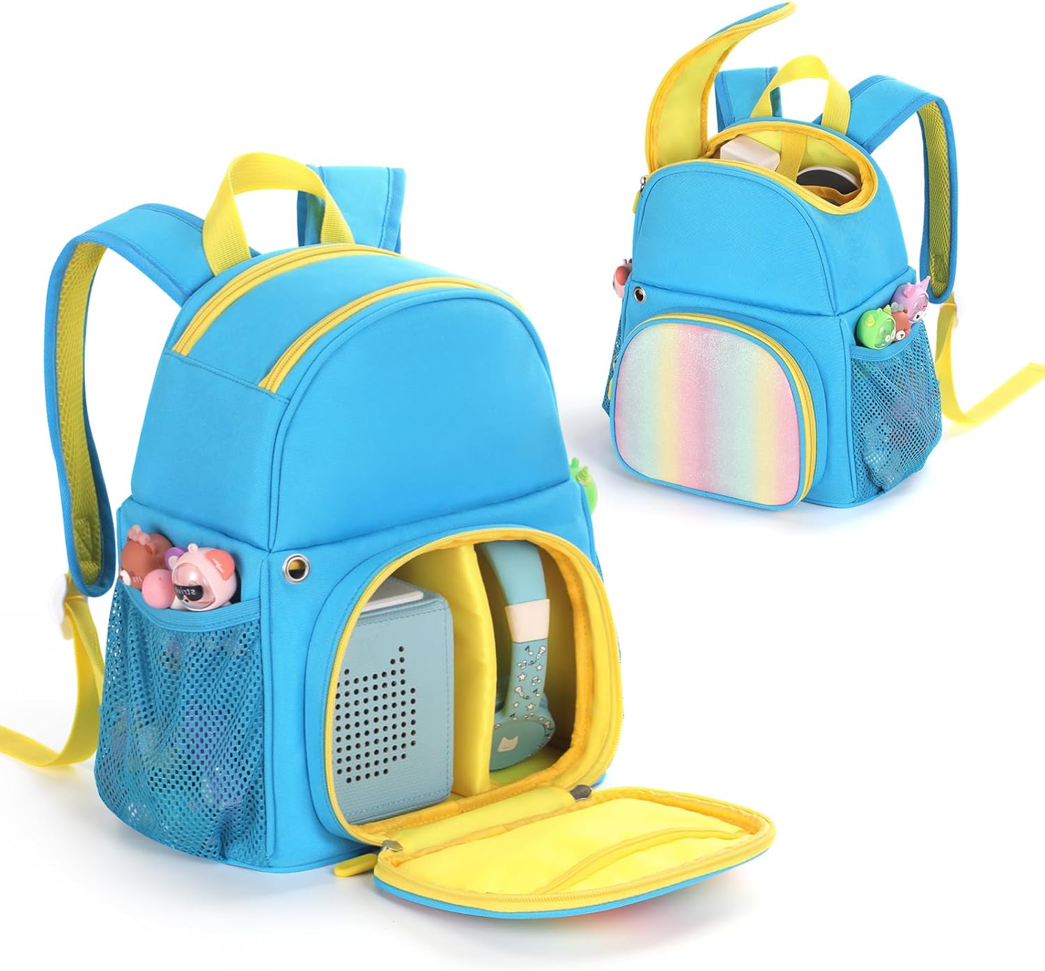 Carrying Case Compatible with Toniebox 2 Audio Player Starter Set,Travel Backpack for toniebox,Storage bag (Pink)