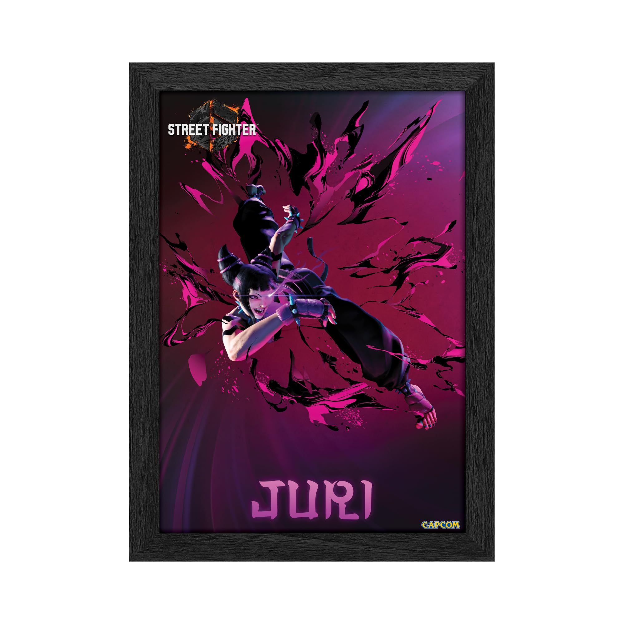 Level Up Labs Pixel Frames PLAX: Street Fighter 6: Chun-Li - 3D Framed Lenticular