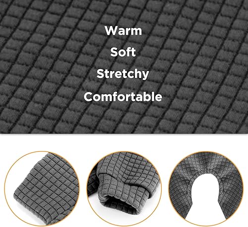 Miniatura 4 de Suéter de punto gofre de cuello alto para perro, pijamas térmicas para cachorros, ropa de invierno para perros, ropa de punto para mascotas (grande,