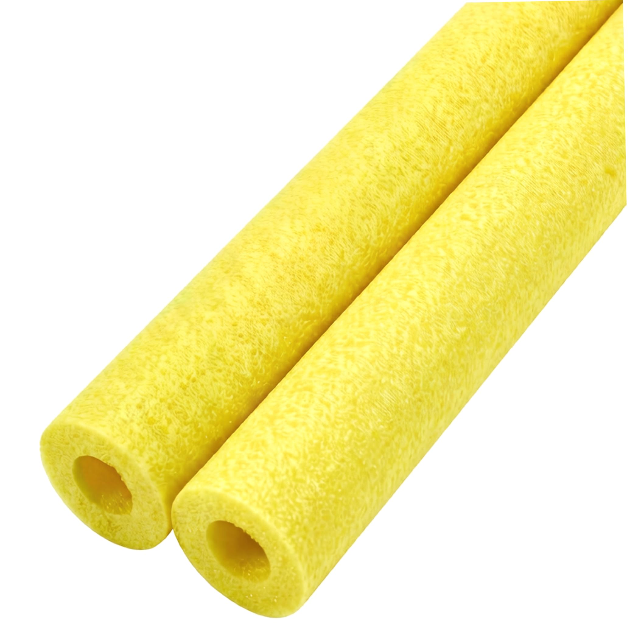 Lot de 2 paquets de nouilles de piscine Jumbo en mousse, flotteur épais creux à haute flottabilité, vert, 6,56 x 150,06 cm