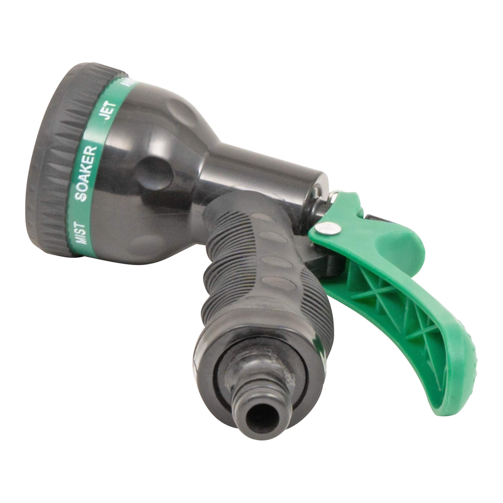 STIER Garten Schlauchtrommel SGS-200 20+2 m mit Sprühpistole automatisch schwenkbar, Gartenschlauch, Automatik-Aufwicklung, für Wandmontage, Trommelrolle Schlauch