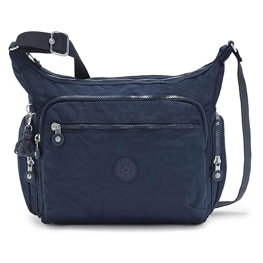 Kipling Damen Gabbie Crossbody, Blue Bleu 2, 18.5x35.5x30 cm EU