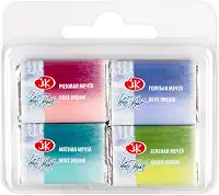 Kit 4 Aquarelas White Nights Pastilha Metamorphoses Dream
