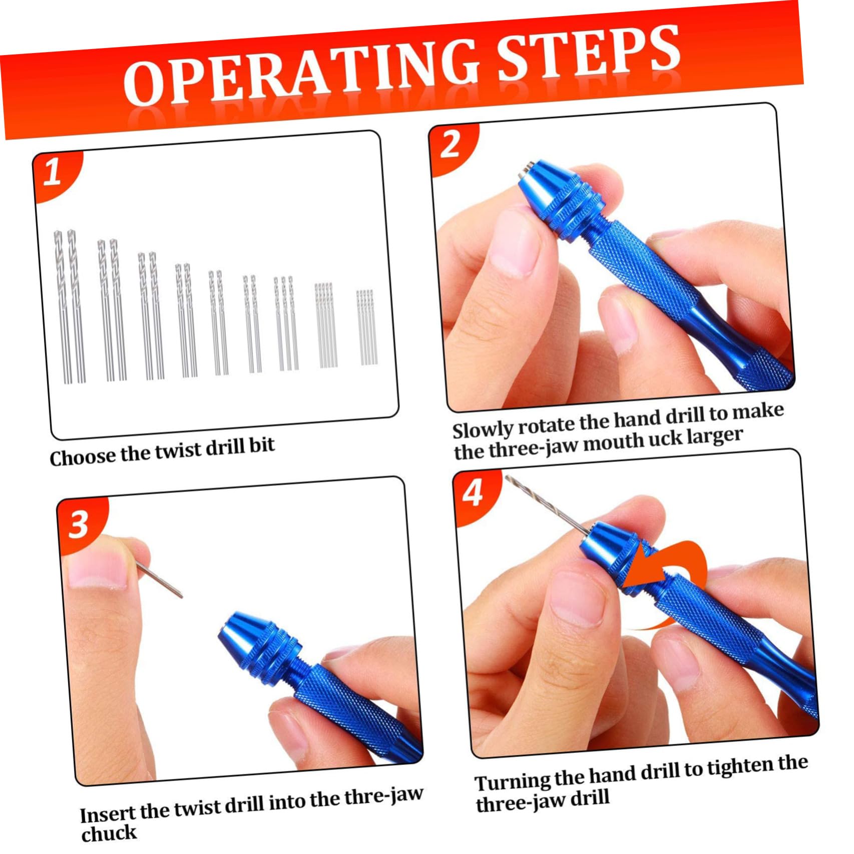 152pezzi Mini Punte Per Trapano e Girevole Precisione Per Modellismo e Te Facile Trasportare e Utilizzare