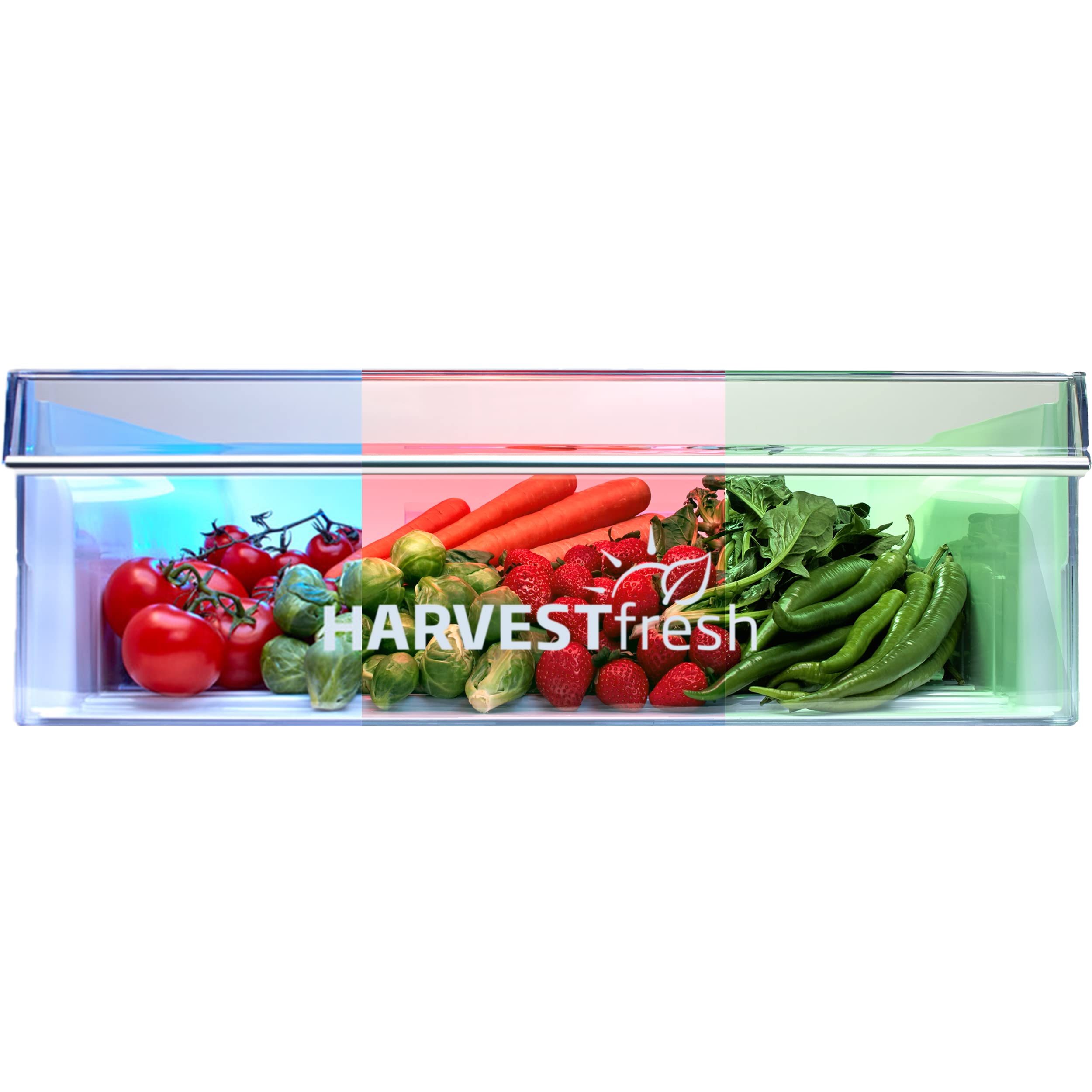 Beko RCNE366E70ZXBRN Réfrigérateur combiné - 323L, NoFrost, Smooth Fit, 3 tiroirs de congélation, Zone 0°C, HarvestFresh, Alarme de porte, Dark Inox, Classe B