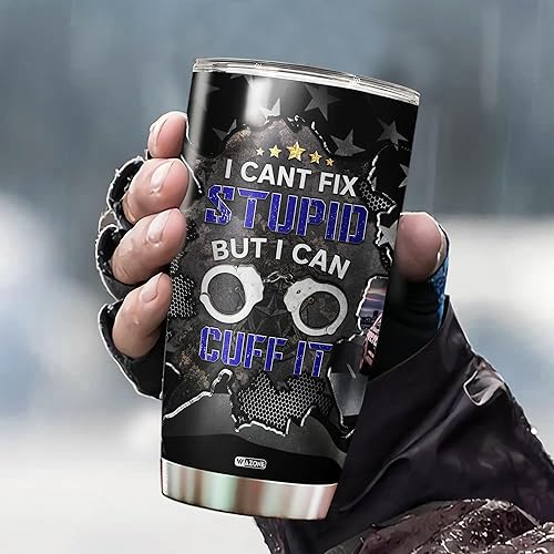 Vista 17 de WAZONE Vaso de médico personalizado Truly Great Doctors taza de acero inoxidable con aislamiento de 20 oz 30 oz taza de viaje regalos semana