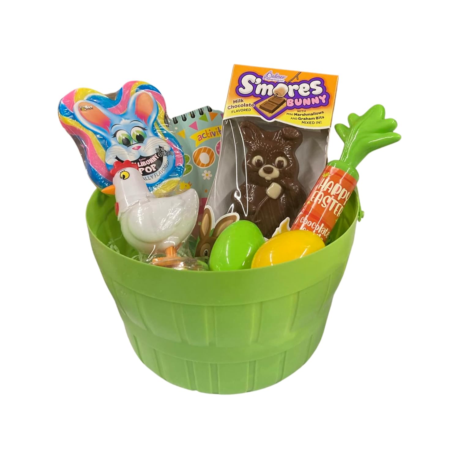 Easter Basket with Candy Filled Gift Basket for Kids
