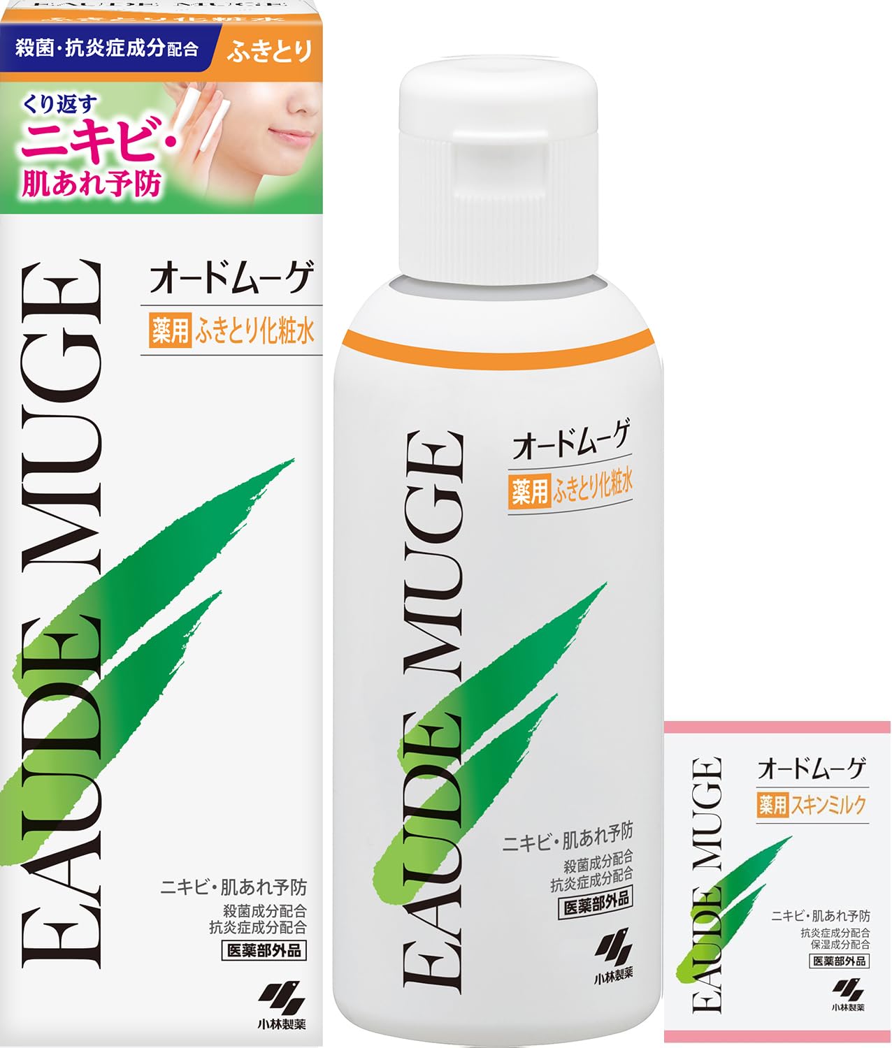 オードムーゲ 薬用ローション 殺菌・抗炎症成分配合
