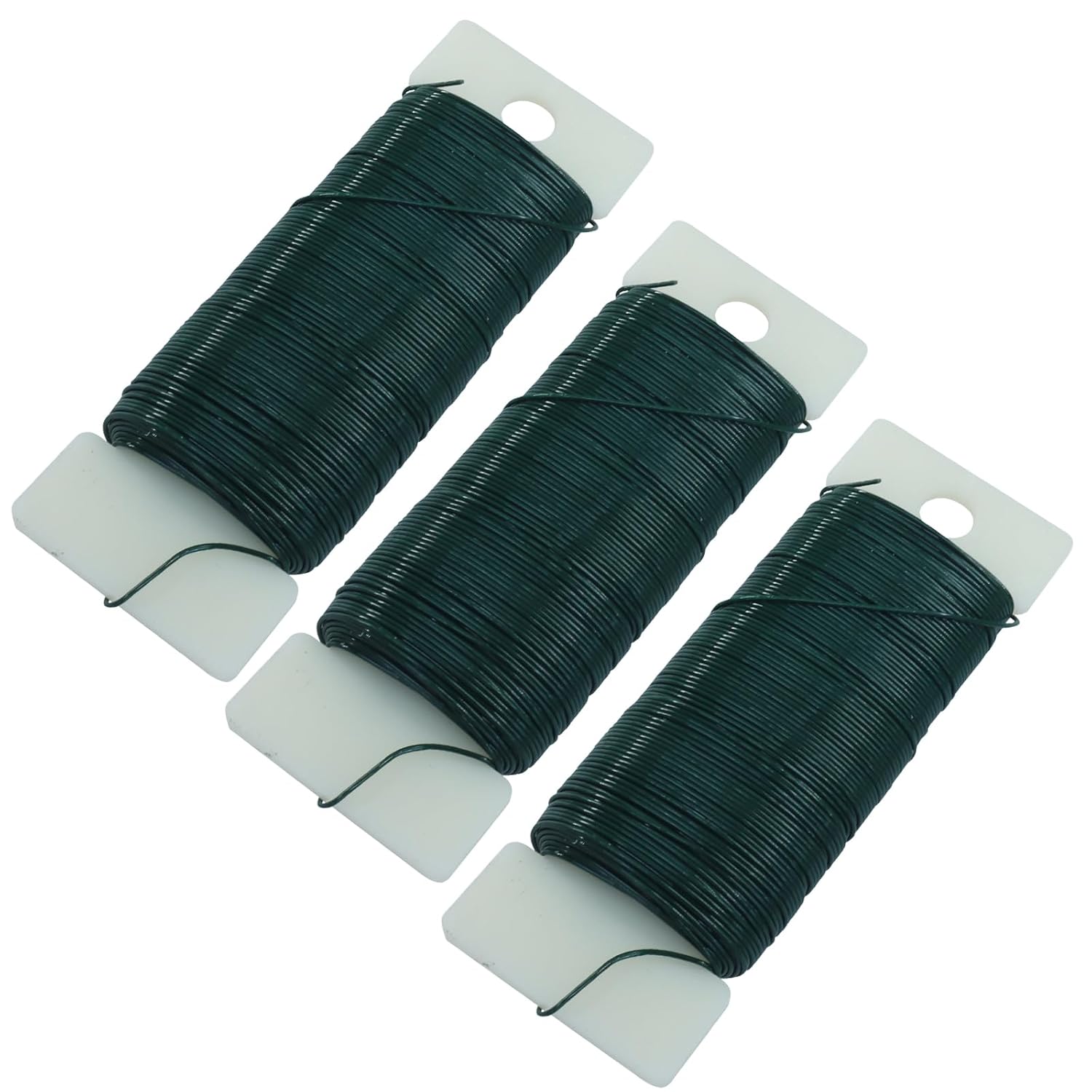 22 Gauge Silver Floral Wire, 3 Pack, 114 Yards