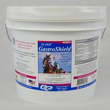SU-PER GastroShield Equine Probiotics Powder - Horse Digestion Supplement for Gastric Health - Supports Healthy Digestion & Intestinal Tract - 4 Pound, 2 Month Supply