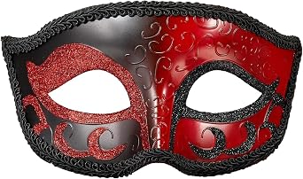 Men's Venetian Masquerade Mask Suitable for Halloween, Easter, Carnival, Party, Ball, Club Costume