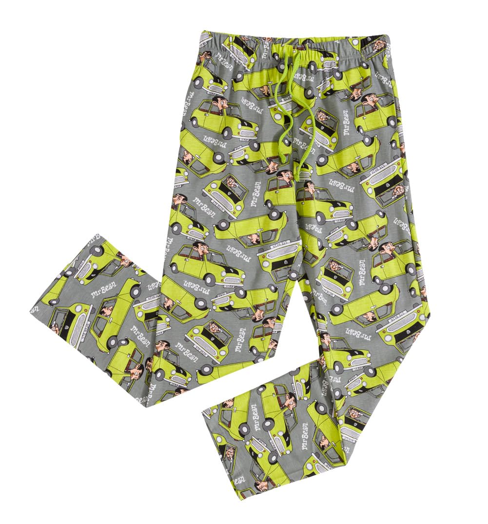 TruffleShuffle Mr Bean All Over Print Lounge Pants Grey