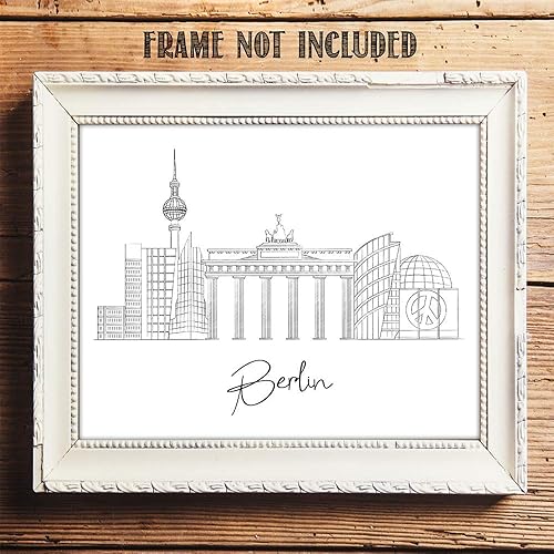 Vista 160 de TJ Originals - Barcelona, Madrid y España vistas de la ciudad, arte de pared ilustrado a mano, decoración de pared de sala de estar - Pósteres