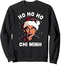 Christmas, Ho Chi Minh, propaganda communism, gift Sweatshirt