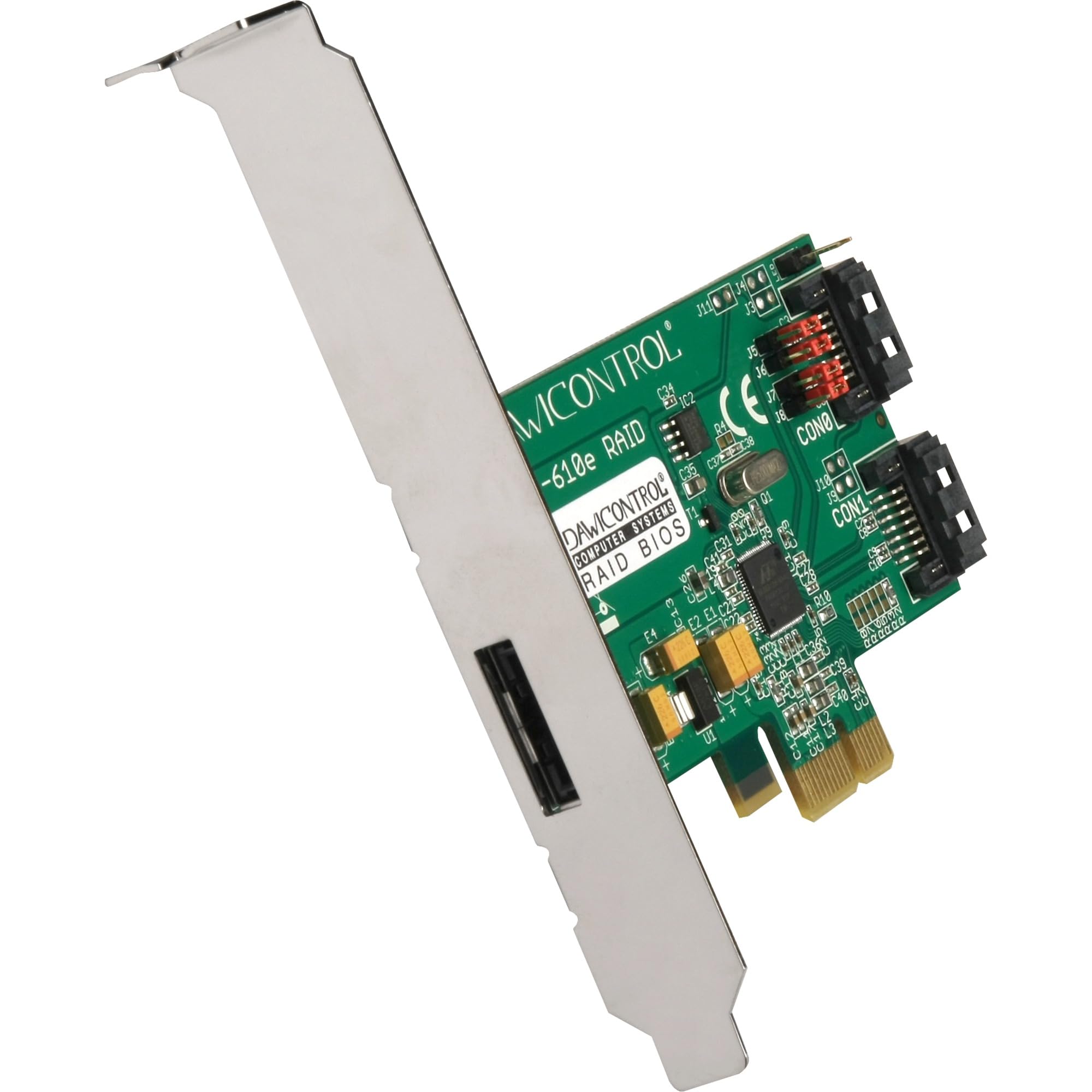 Dawicontrol DC-610E Raid Retail tarjeta PCI-E SATA controladora interna de discos para PC Windows 2