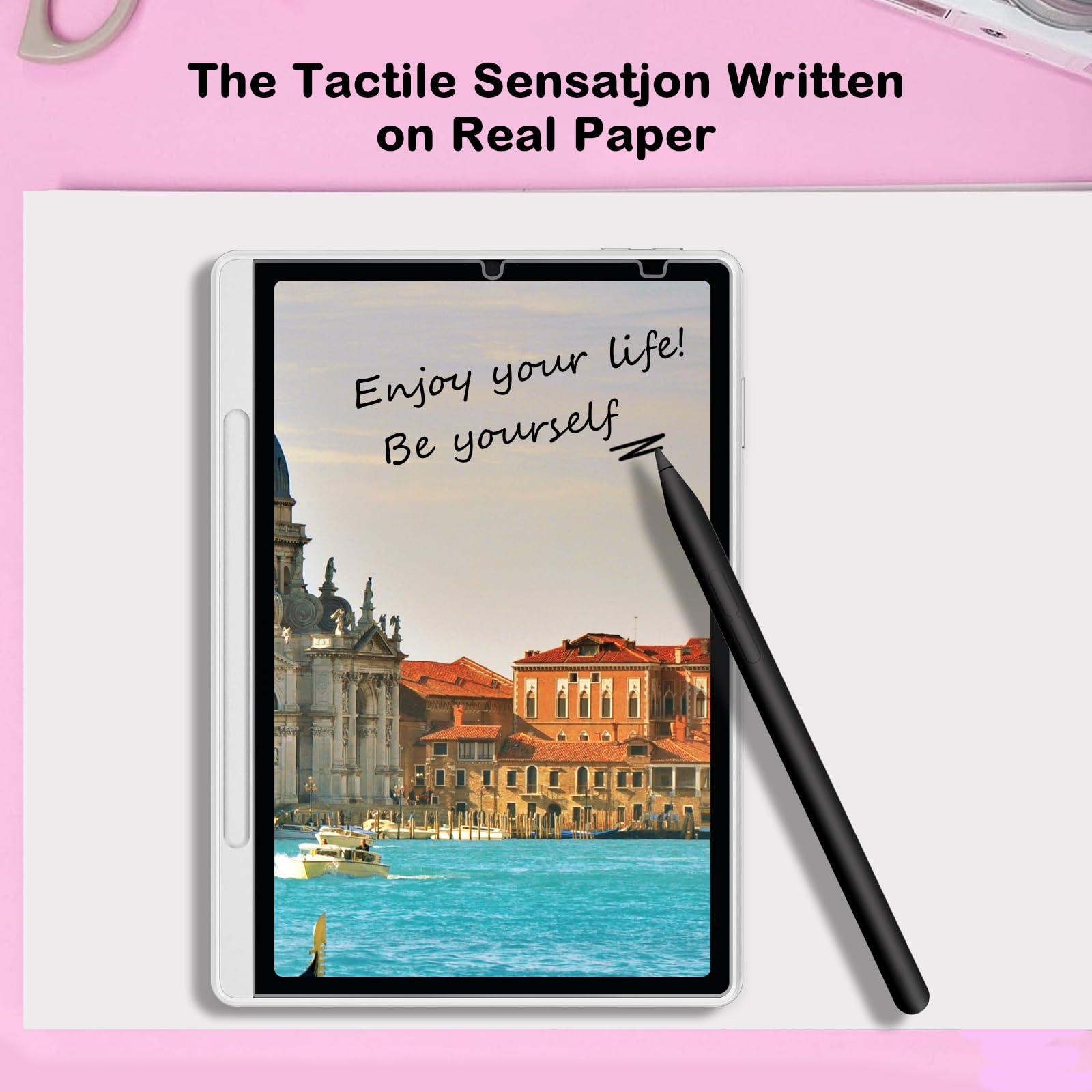 Antyodblaskowa osłona ekranu do tabletu XPPen Magic Note Pad 27.8 cm (2025), ochrona przed odciskami palców, odporna na zarysowania, w dotyku papieru, miękka folia PET, 2 szt., matowa