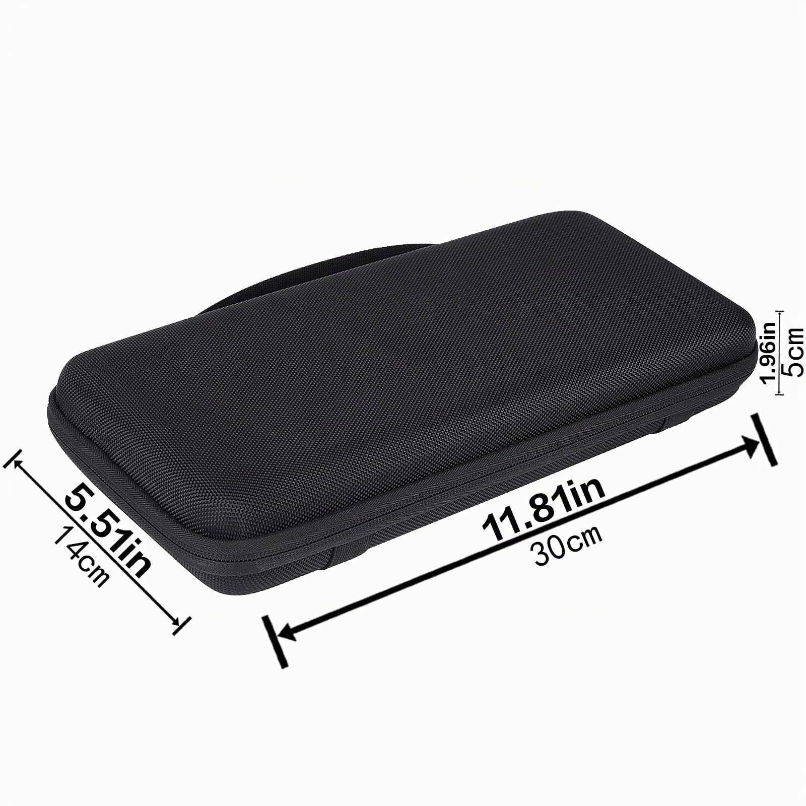 co2CREA Estuche de Viaje Duro de Repuesto para Razer Huntsman Mini 60% / Snpurdiri 60% / MageGee 60% / Newmen GM610 Teclado de Juego（Funda Solo）