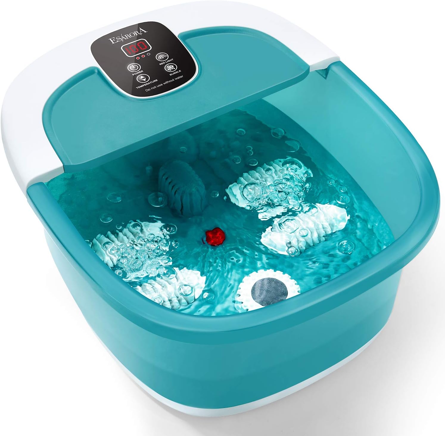 Ivation Foot Spa Massager Heated Bath, Automatic Massage