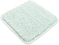 Vista 288 de Yeaban Juego de alfombras de baño verde manzana 2 piezas (20" x 32" y 17" x 24"), tapetes de baño de felpilla gruesa Alfombras de baño absorbentes