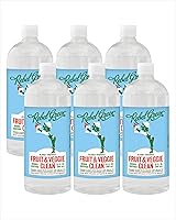 Vista 10 de Rebel Green - Limpiador natural de frutas y verduras naturales, 1 galón de recarga