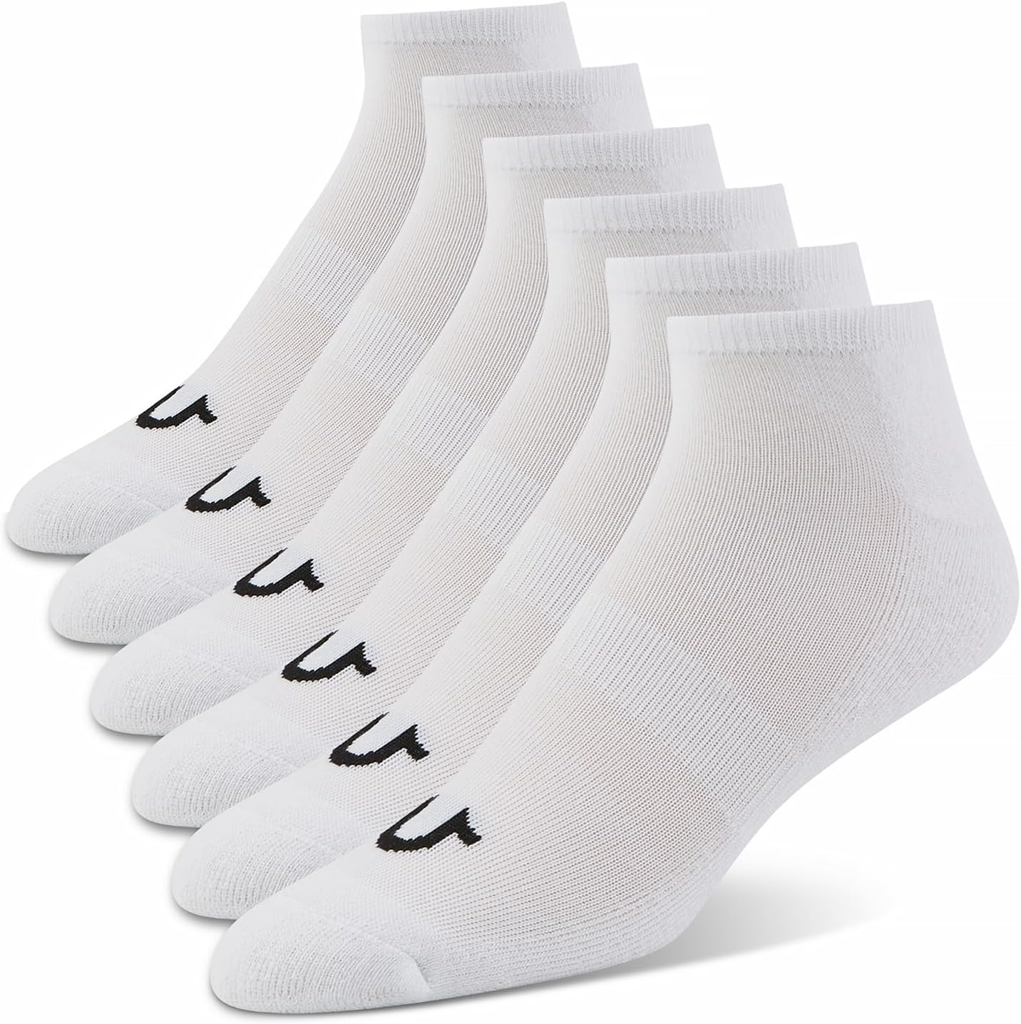 True Religion Mens Socks 6 & 12 Pairs No Show Socks for Men Premium Athletic Shoe Size 8-12