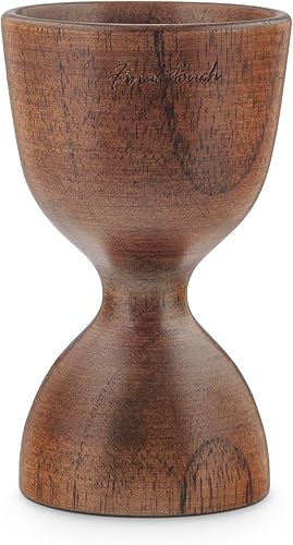 Miniatura 1 de Final Touch Madera sólida doble Jigger (GG1030)