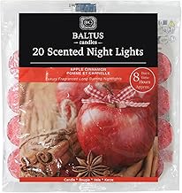 20pc Scented Tealights Night Candle Apple Cinnamon 8hrs Burning Time by Baltus