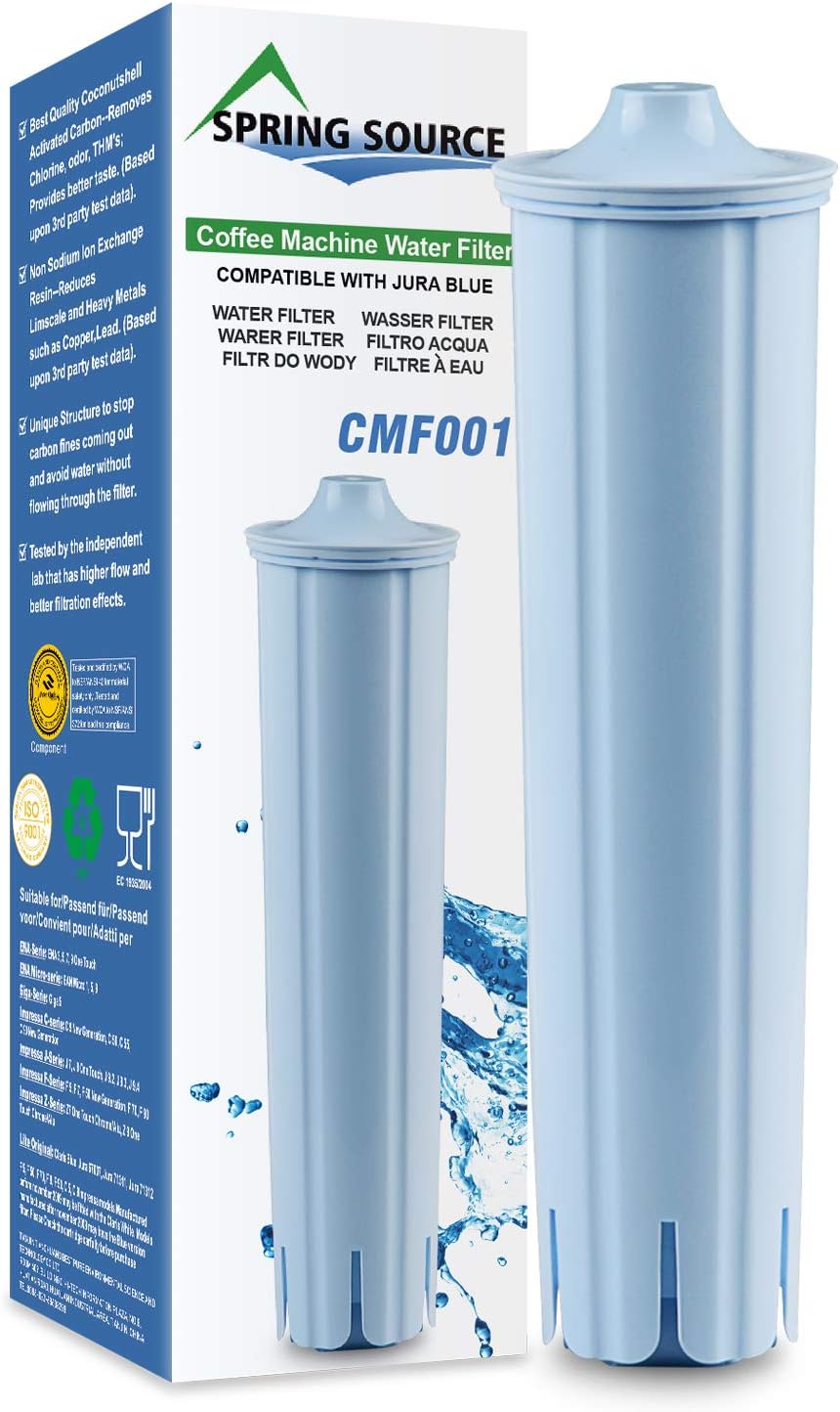 CMF001 Coffee Machine Water Filter Replacement For Jura Clearyl Blue 71445, 67879, ENA3, ENA5, J6, J9, J95