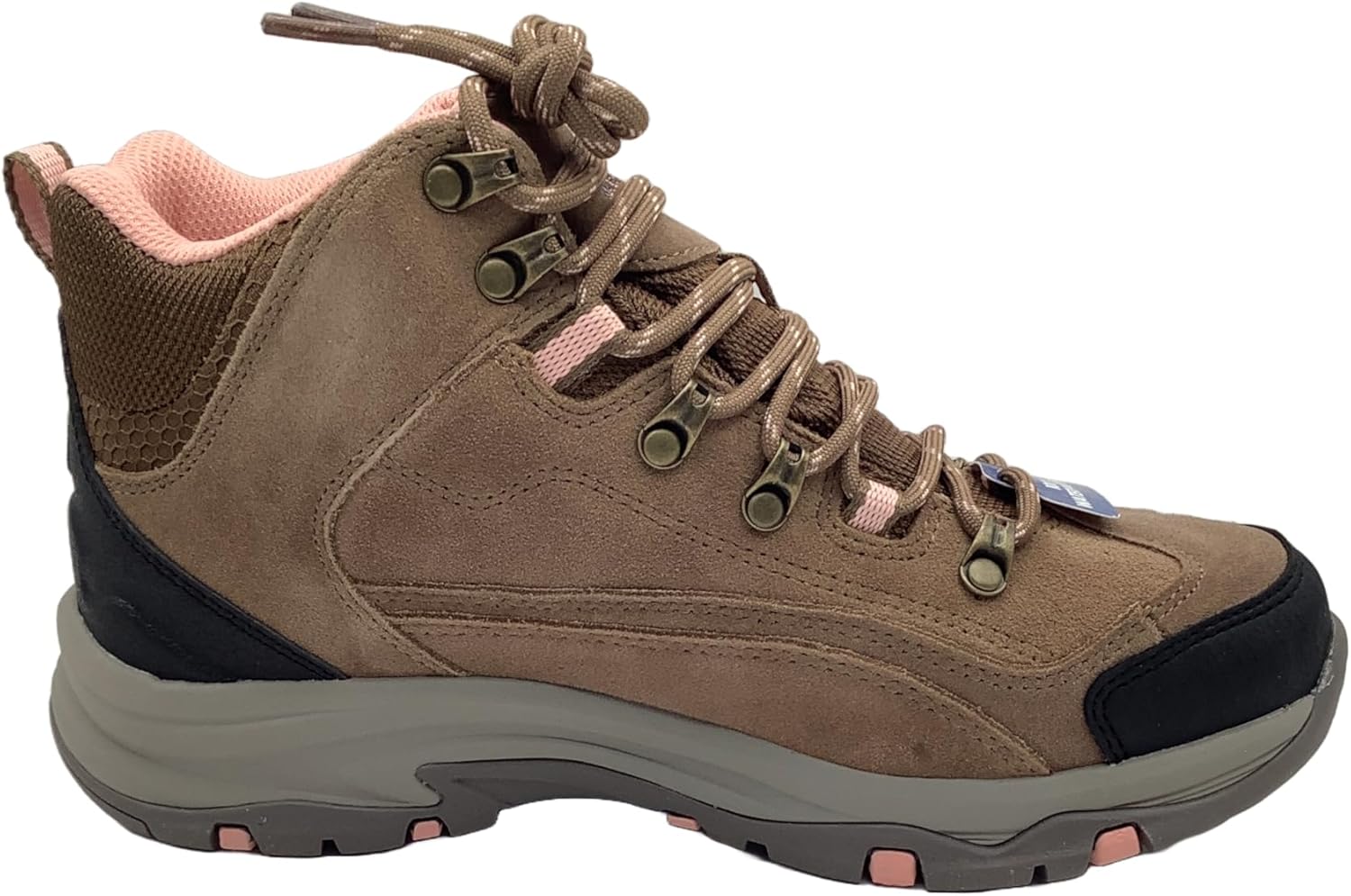 Skechers Women's Trego - Alpine Trail Hiking Shoes, Brown/Tan, 7.5 Wide